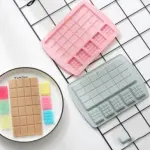 Chocolate slab with mini cholate bites silicone mould