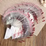 100 pcs Self Adhesive Lace printed Cookie Candy Sleeves