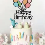 Balloon theme Cake Topper