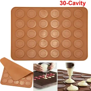 Macaron Silicone Baking Mat - 30 Cavity