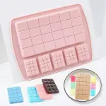 Chocolate slab with mini cholate bites silicone mould
