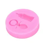 3D Fondant Cake Silicone Mould Candy Baby Bottle Silicone Fondant Mould Cake Decorating Baking Mold