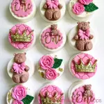 7 cavity rose silicone mould