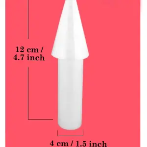 Castle Pillar Foam Square Cake Dummy ( Height 12 cm diameter 4 cm)