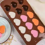 1pc 15 Cavities 3D Heart Chocolate Mould Silicone Mould