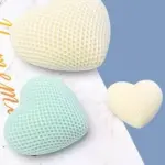 1pc Heart Shaped Candle Mold Weave Design Diy Chocolate,Baking,Plaster,Aromatherapy,Soap Mold