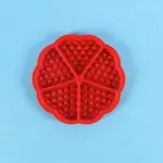 1pc Heart Shape Bakeware Silicone Waffle Mould