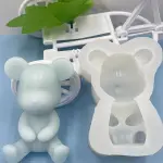 1pc Bear Holding Love Heart Shaped Silicone Mold For Fondant Cake,Chocolate,Gypsum Decoration + Better Deal For 2pcs/set