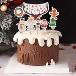 Christmas Paper Inserts,Suitable For Christmas Party,Baking Decoration Christmas Christmas Decor Christmas Decorations Christmas Gifts
