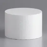 6" x 4" Foam Round Cake Dummy