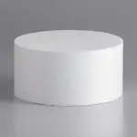 8" x 4" Foam Round Cake Dummy