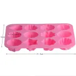 12-Cavity mixed Flower candy ,soap ,cholate ,Silicone mould