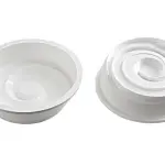 Circular Water Ripple White Mousse Silicone Mould for Mousse Cake entremet mould