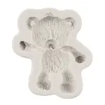 Teddy Mould Silicone Fondant Molds Candy Chocolate Mold for Teddy L, Style C