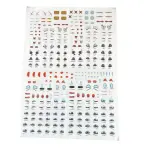 3D Eyes Stickers for Face Moulds | Self-Adhesive Doll Eyes Decals for Fondant, Clay & DIY Crafts