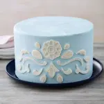 Lace flower boarder silicone Mould