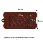 3d triangle shaped Chocolate bar Mould