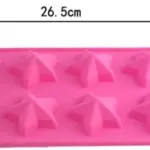 3D Star chocolate,candy silicone mould
