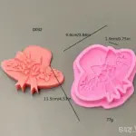 Women Hat Silicone Mould for Fondant & Chocolate | 3D Hat Shape Mold for Cake Decoration & DIY Crafts