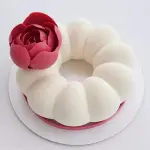 Spiral Silicone Cake Pan Pastry Donut Non Stick silicone mould