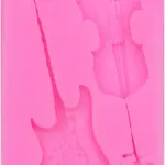 2 cavity Guitar Violin Silicone mould