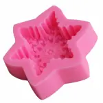 Snowflake ,chocolate,candy,candle silicone mould