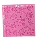 Snowflake christmas silicone mould