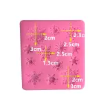 Snowflake silicone mould