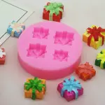Christmas gift box silicone mould