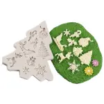Christmas theme silicone mould