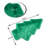 1Pcs Christmas Silicone Cake Bread Mould