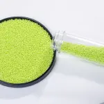Green Edible Pearl Christmas Sprinklers (2mm) 100gm