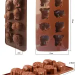 Animal Chocolate silicone Mould