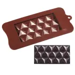 3d triangle shaped Chocolate bar Mould