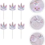 24 pcs Unicorn theme for Cake and cupcake Topper