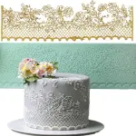 Rose flower texture Lace silicone mould