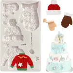 Weaving Sweater Texture Christmas Mould
