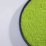 Green Edible Pearl Christmas Sprinklers (2mm) 100gm