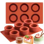 3D Shot glass Silicone Mould for mousse,baking,desserts