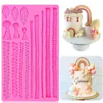 Tassel String twist rope silicone Mould