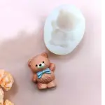 Cute Teddy bear silicone mould Style 2