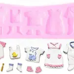 Baby Clothes Silicone Mold fondant mould