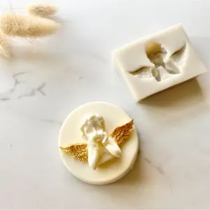 3D angel baby vintage mould