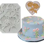 Rose flower theme Flower Mould