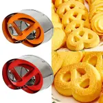 1 pcs Pretzel shape cookie Christmas cutter