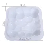 Bubble theme square silicone mousse cake mould entremet mould