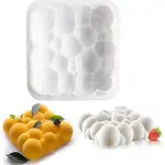 Bubble theme square silicone mousse cake mould entremet mould