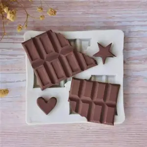 Bitten Chocolate Bar - Silicone Mold