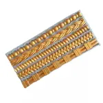 Silicone Mould - 5PC Assorted Rope Braid Border