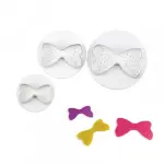 3 pcs Bow Knot Plunger Cutter Set